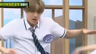 This dance is called "How Kim Jong-in Can Crush You With His Hair!"