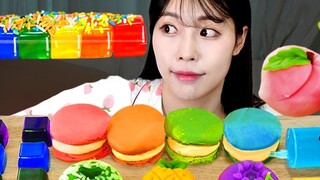 【SULGI】Macaron buatan tangan｜Buah-buahan dan manisan｜Makanan penutup pelangi