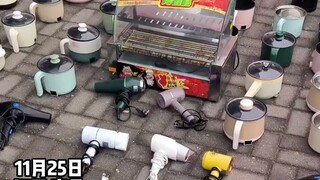 On-site inspection of dorm rooms for illegal appliances at a university—this sausage-grilling machin