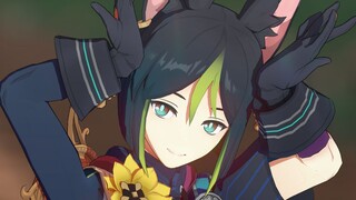 今日的可爱能量补充！小提的Hush Rush挑战！【原神MMD/提纳里】