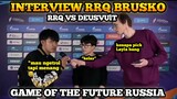 INTERVIEW RRQ BRUSKO | INI ALASAN KENAPA RRQ PICK LAYLA | RRQ VS DEUSVULT | GAME OF THE FUTURE