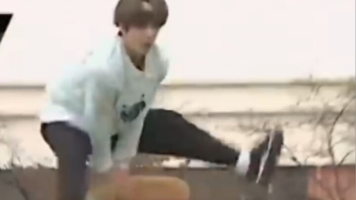 金廷祐：划内最强跳鞍马选手 勇敢狗狗跳高高！