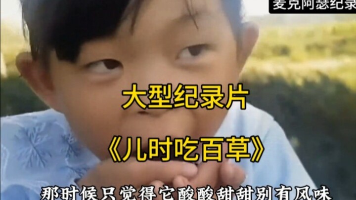 Major Documentary "Eating All the Herbs of Childhood"