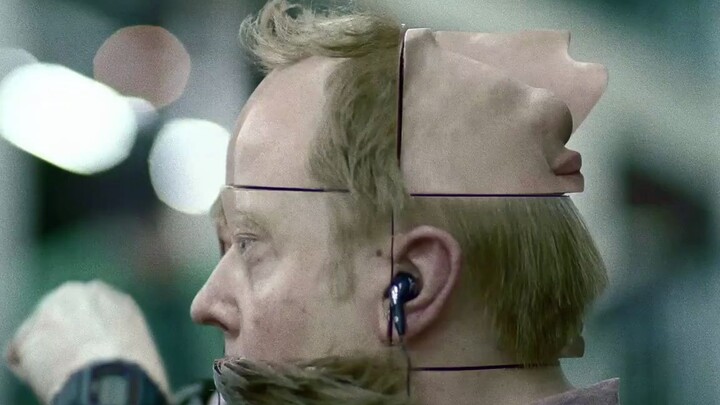 Hell Ad: My head is a Rubik's Cube