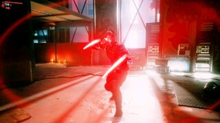 [Cyberpunk/Standing on the spotlight] This kid can talk since he was a child, and his mouth looks li