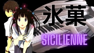 Hyouka / 氷菓 - Sicilienne (Gabriel Fauré) - piano arrangement (+SHEETS)