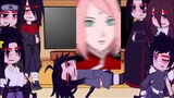 Uchihas react to sakura ✨ 🌸🌸{part 1}short ⚠️💃
