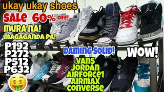 DAMING SOLID AT MURANG SAPATOS DITO | UKAY SHOES SALE! anonas bread garden