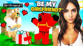 FINALLY Asking Her To Be My Minecraft Girlfriend..