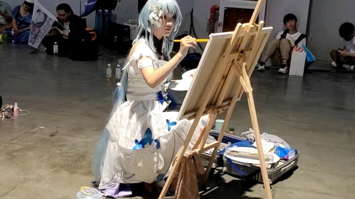 เกรชูผู้วาดภาพและเควินผู้ทำงานเบ็ดเตล็ด