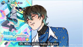 【Project DIVA Mega Mix+】Vibing to tunes【NIJISANJI EN | Ike Eveland】