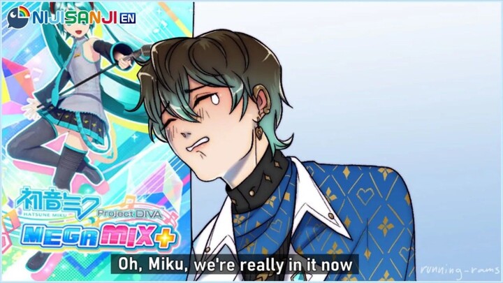 【Project DIVA Mega Mix+】Vibing to tunes【NIJISANJI EN | Ike Eveland】