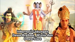 DATTATREYA AWATARA INKARNASI GABUNGAN DEWA BRAHMA, DEWA WISNU DAN DEWA SIWA| BAYI DEWA TRIMURTI