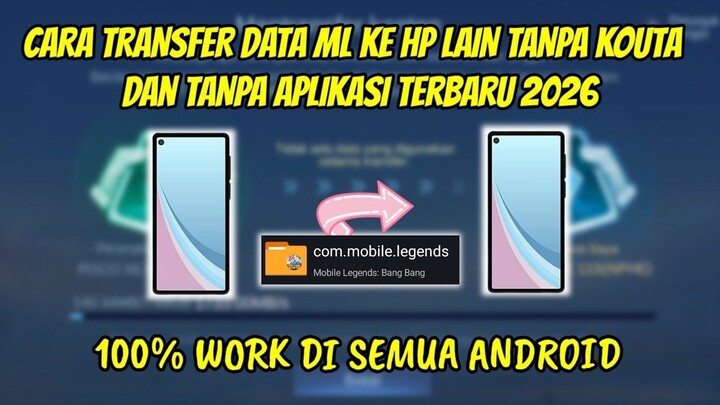 CARA TRANSFER DATA ML KE HP LAIN  CARA TRANSFER KONTEN MLBB