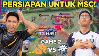 EVOS LAGI UNDERPERFORM ATAU LAGI SIMPAN STRATEGI BUAT MSC ?? EL CLASSICO RRQ VS EVOS MATCH 2