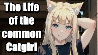 The common Catgirl - Nature Documentary with Bavid Attaboyrough
