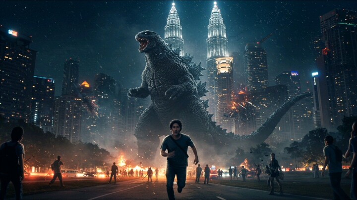 Godzilla Attacks Kuala Lumpur - Malaysia Short Story