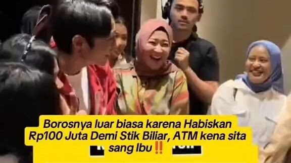 Mending pegang ibunya,drpda habis