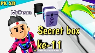 Lokasi Secret box ke-11 di PK XD update musim salju atau Natal