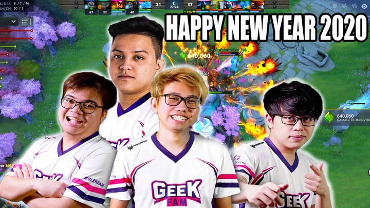 FIRST MATCH 2020 GeeK FaM KUKU + Karl Santino & RAVEN | New Year Rank MATCH