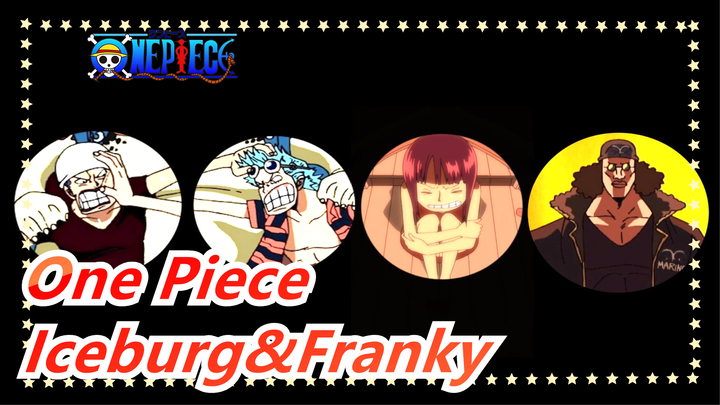 [One Piece] Iceburg&Franky/Aokiji&Robin - Hei an Zhong Man Wu