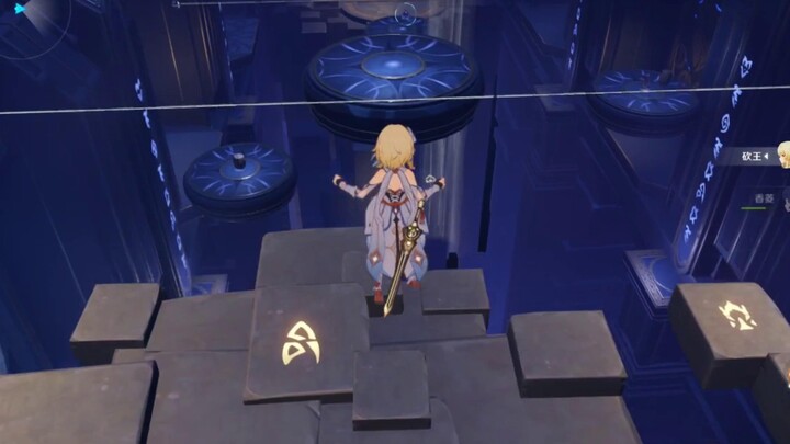 【Original Player】Can you clear the Trial of the Abyss without Wing of the Wind? Without Paimon, I’ll