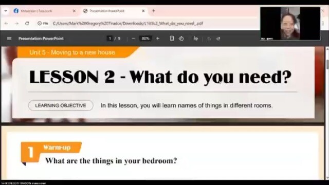 Learning English while having fun