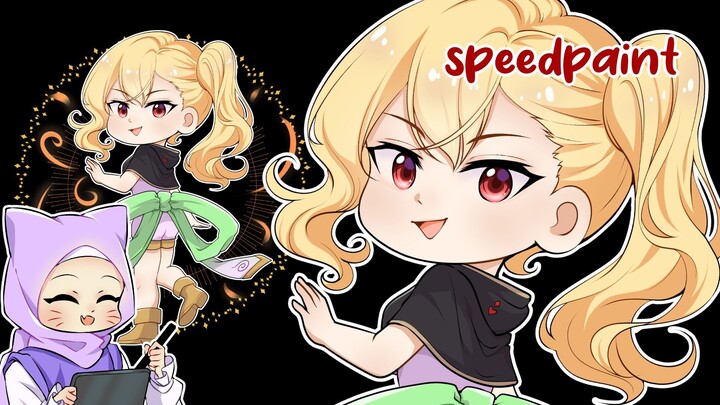 [SPEEDPAINT] Chibi Lumina - Original Character (1/3) !