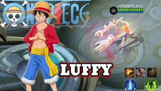 LUFFY SKIN in Mobile legends 😱