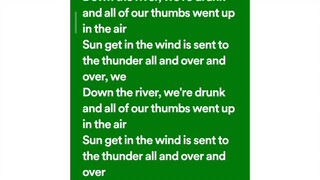 thunder song