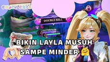 Layla musuh malu gak tuh 🤭