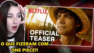 REAGINDO AO TRAILER ONE PIECE LIVE ACTION | LEGENDADO | Netflix