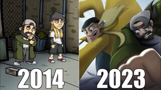 Evolution of Jay and Silent Bob in Games [2014-2023]