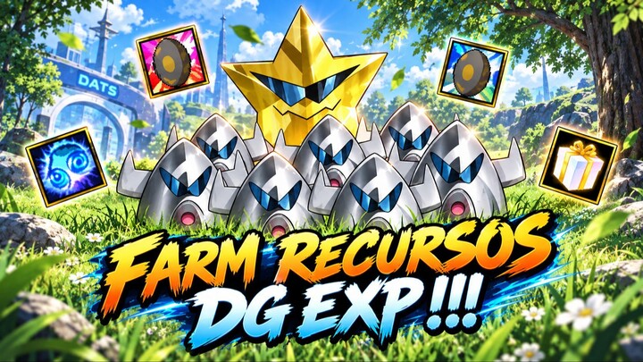 LADMO: FARM DE RECURSOS NA DUNGEON DE EXP !!! | DIGIMON MASTERS ONLINE