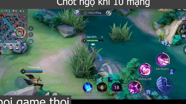 Chốt ngộ khỉ 10 mạng p4 #choigamethoi