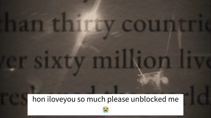 i don't know how to contact you hon please unblocked me.