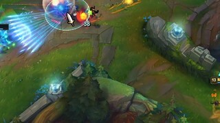 Người đi đường giữa Xerath Flak