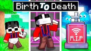 BIRTH to DEATH of a GAMER in Minecraft!