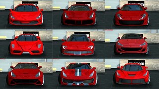 SLOWEST to FASTEST! All Ferrari Edition in Driving School Sim