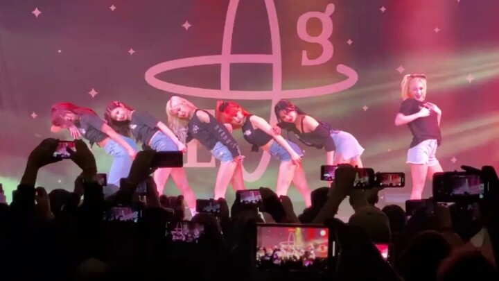 Everglow's U.S. tour cover dance: TT + Ddu-du Ddu-du + Love Shot + Idol