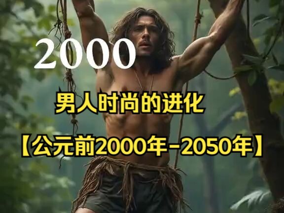 一分钟带你看完男人时尚的进化【公元前2000年-2050年】