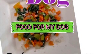 Healthy Food Recipe for dog.