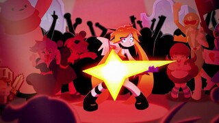 Cool fighting! A beautiful girl who can't fight monsters is not a good idol: Animated short film "DJ