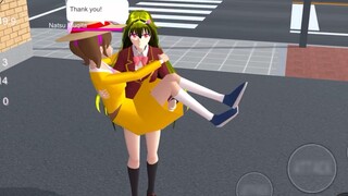 Simulator Kampus Sakura: Seks Nyata Gadis Berbaju Kuning