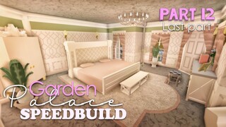 Bloxburg: Garden Palace Speedbuild Last Part