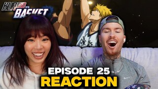 KISE VS AOMINE FINALE! | Kuroko No Basket Episode 25 Reaction