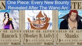 One Piece: Every New Bounty Revealed After The Wano Arc (Updated 2023) | List of Bounties