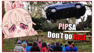 Pipkin Pippa Reacts to the funny PSA where the car squishes people