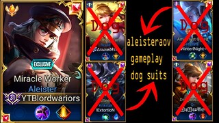 aleister aov gameplay dog suits aleister gameplay
