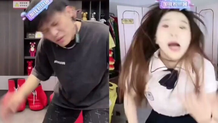 小黄连麦小杨哥，爆笑打过程最后被打去小杨哥直播间